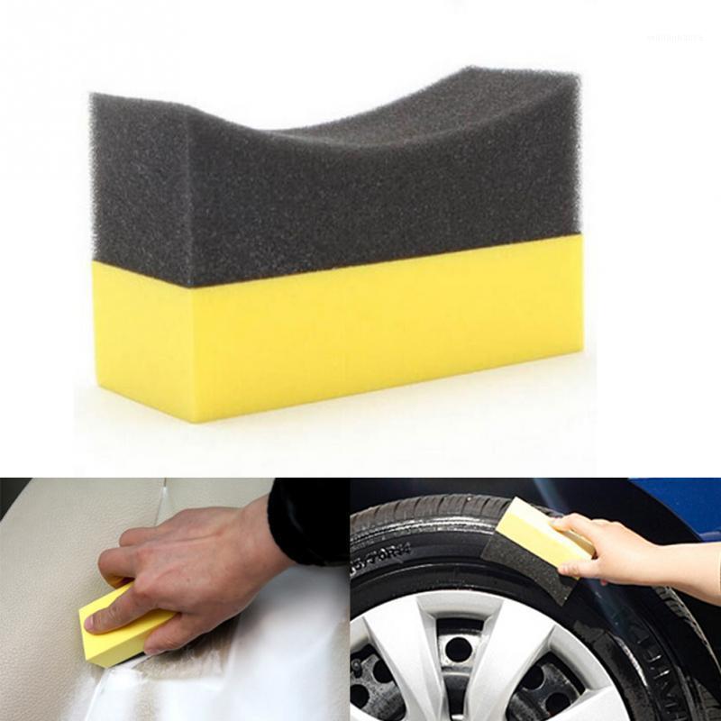 

Car Sponge 3pcs/set Auto U-Shape Tire Wax Polishing Compound Tyre Cleaning ARC Edge