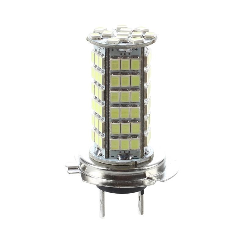 

White H7 12V 102 SMD LED Headlight Car Lamp Bulb Light Headlights
