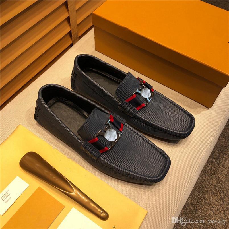 

A1 Genuine Leather Men Loafers graffiti Print Moccasin Men Shoes Luxury Brands Designer Men Loafers Massage Shoes Couple Flats Black 11, #10