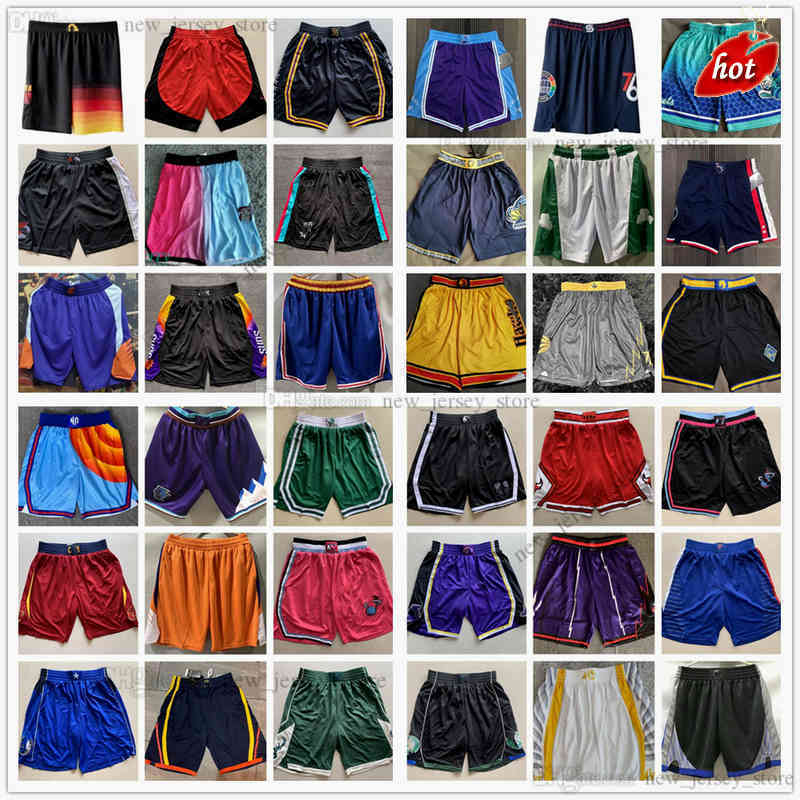 

Printed 2022 New City Basketball Pocket Shorts Top Quality Pockets Pants White Black Red Blue Multi Sport Short Man Size XS-XXL, Printed shorts