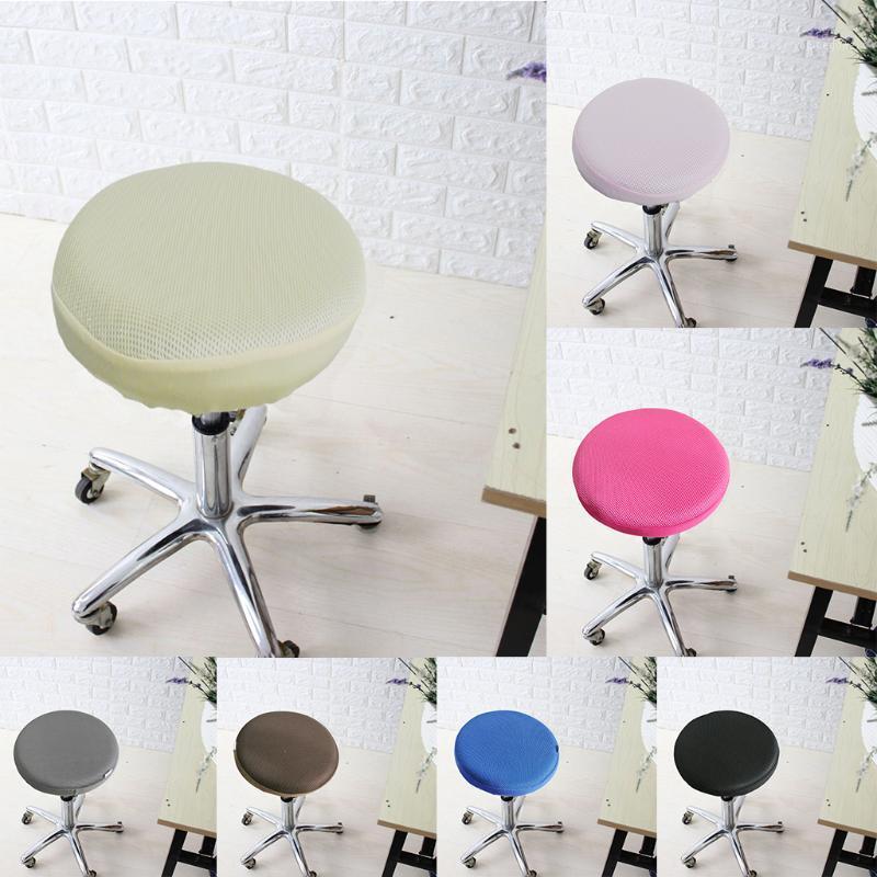 

12/13/14/16'' Stretch Round Bar Stool Cover Chair Cushion Seat Pad Sleeve Covers