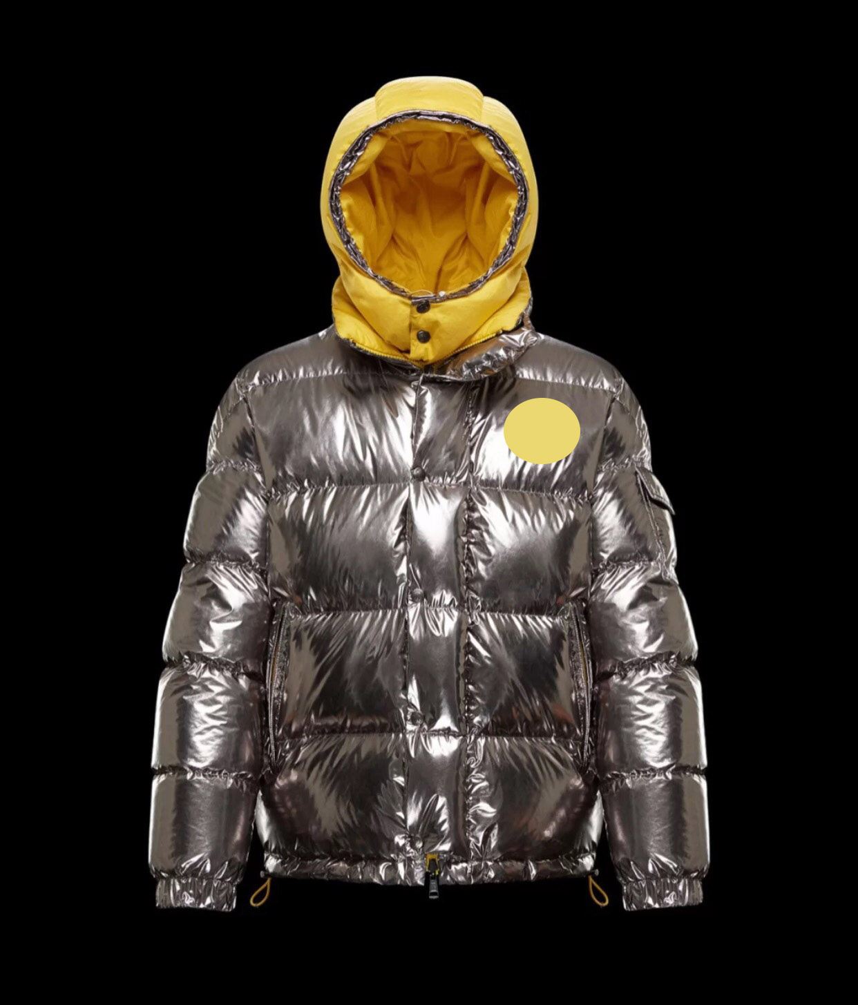 

Luxury French men's down jacket maya france brand designer zipper parka Hooded collar Badge Wear on both sides coat, Supplement (not shipped separately)