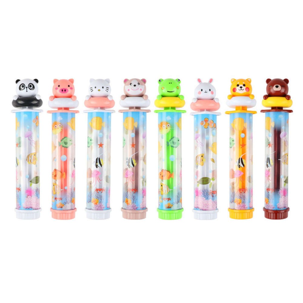 

Children's cartoon beach water toys transparent pull cannon gun children's bathing in summer