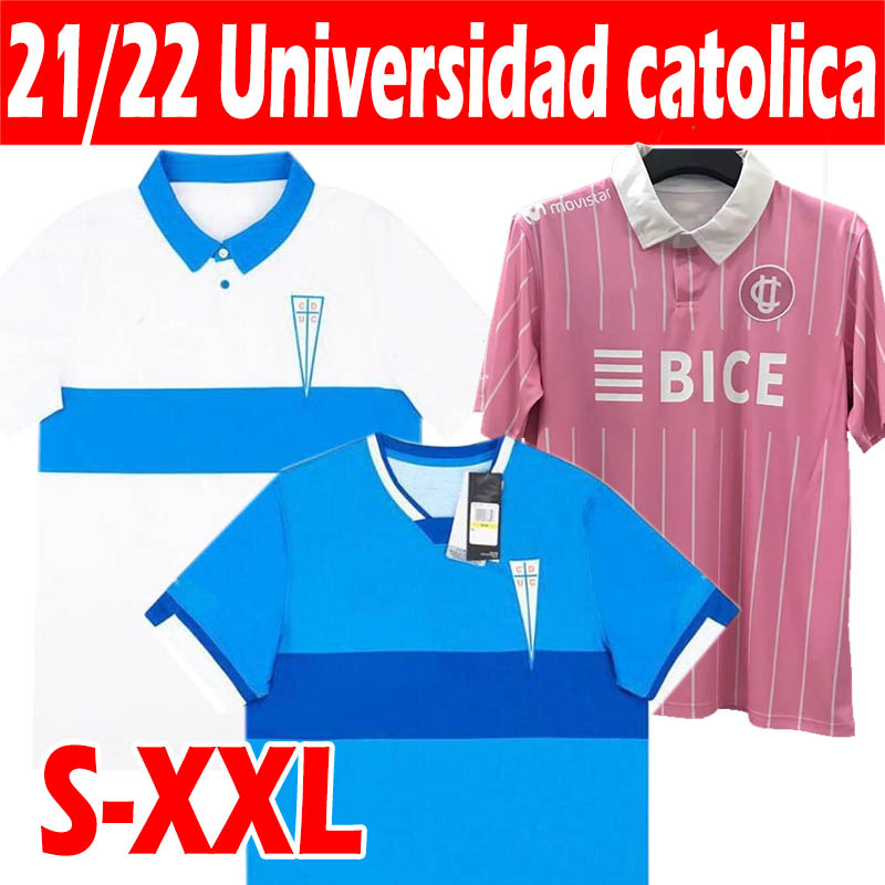 

2021 2022 Club Deportivo Universidad Católica Soccer Jersey catolica CDUC 21 22 home away Los cruzados Football Shirt Kits UC maillots de foot camesitas futol top