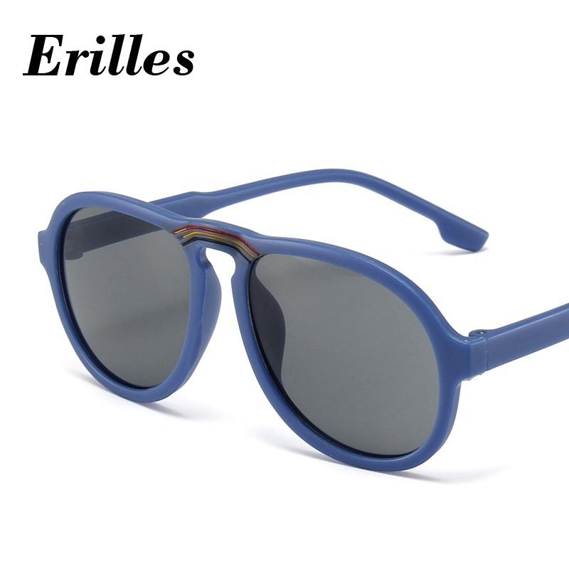 

Sunglasses ERILLES Color Cute Square Rectangle Children Kids Vintage Sun Glasses Boys Girl Shades Eyewear UV400 Protection