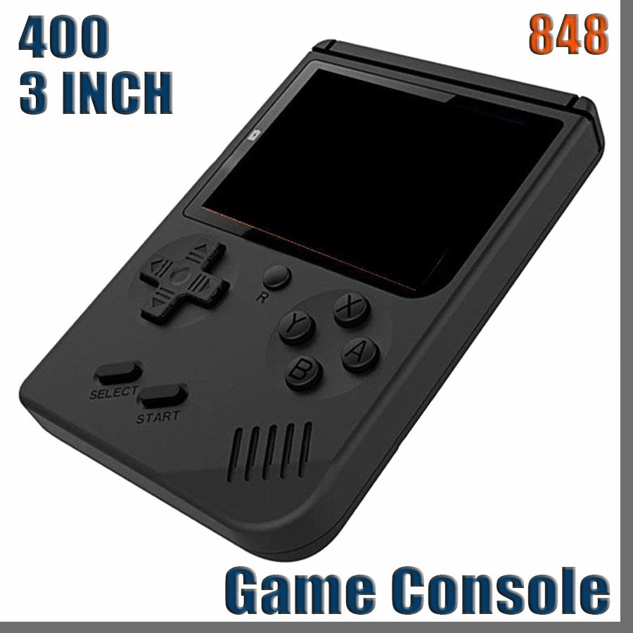 

168D Mini Handheld Game Console Retro Portable AV Video Game Pocket Console Can Store 400 Games 8 Bit 2.5 Inch Colorful LCD Cradle Design