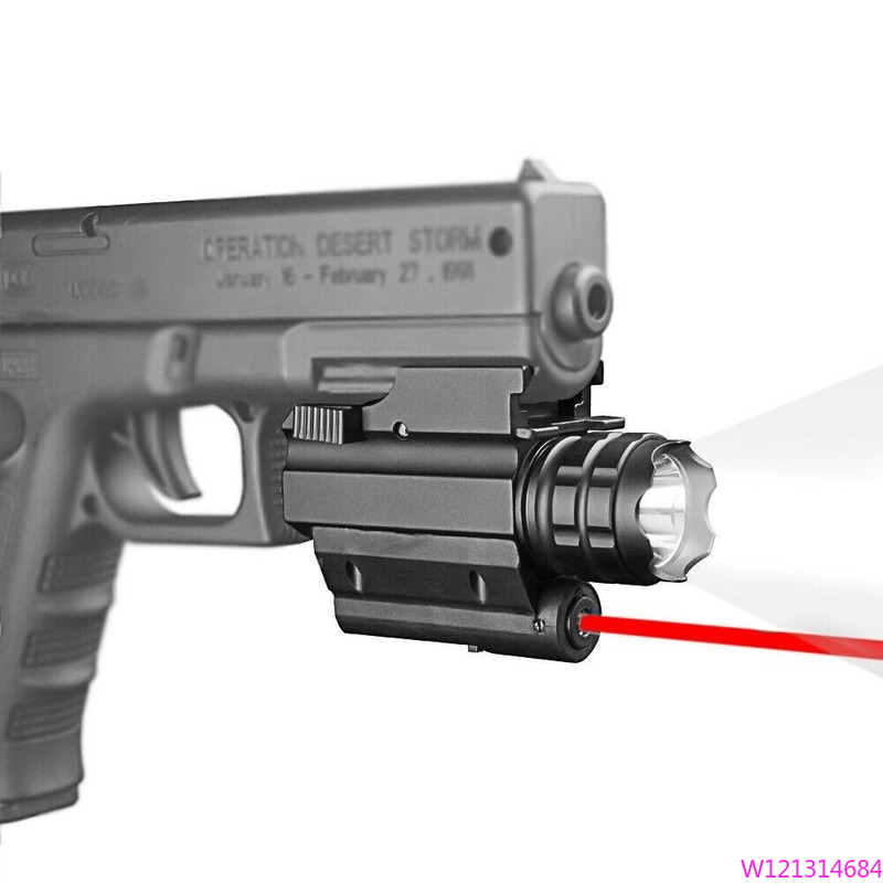Tactical 655nm Green Laserstrahl Light Dot Scope Visier für Gun Rail Pistol Kit 