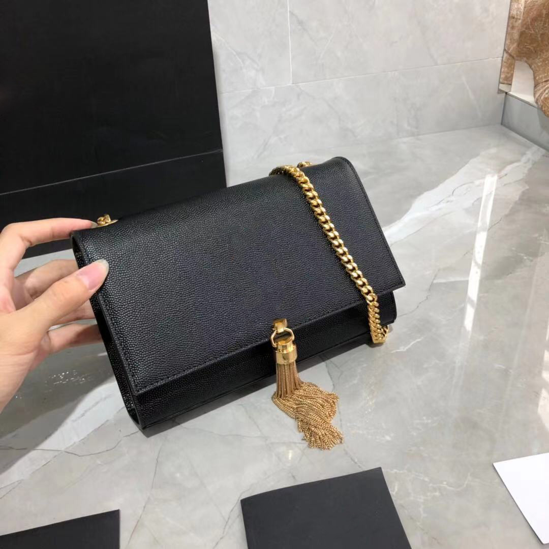 

469390 Top Quality kate 20cm bag Women Classic Fashion female handbag Medium capacity chain bags Caviar crocodile pattern Genuine Leathe shoulder bag Cross Body, Gift bags