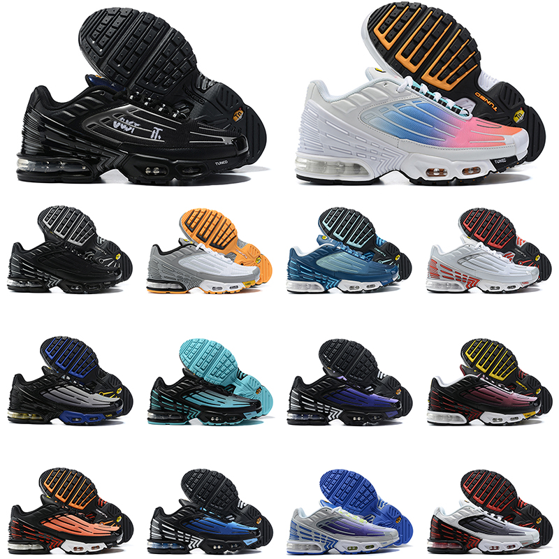 tn 3 plus chaussures de créateurs arc-en-ciel just it hommes femmes chaussures de course triple blanc laser bleu baskets de plein air sport mens