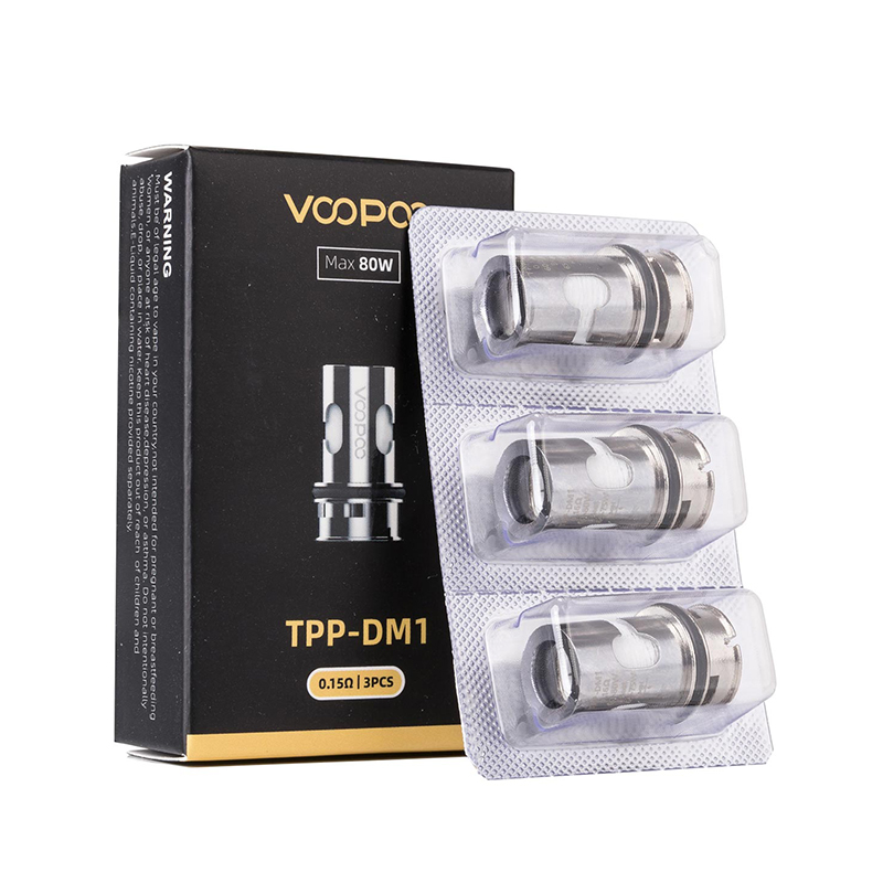 

VOOPOO TPP Mesh E cigarette Coils DM1 DM2 Replacement Coil Head For DRAG 3 Kit DragX Plus Pod Tank Cartridge PnP