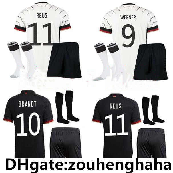 

Kids SANÃ GNABRY Soccer Jersey Sets 2021 22 Home Away KIMMICH WERMER HAVERTZ KLOSTERMANN NEUHAUS GERMANY WIRTZ GORETZKA child football shirt kit sock, Black