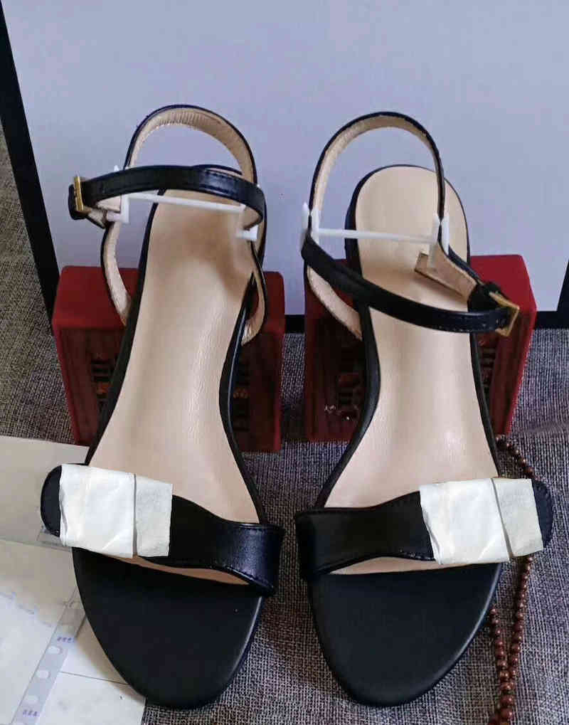 

Sandals Double Golden Women Flat Top Real Leather Designer Shoe Hardware Ankle Strap Dress Wedding Shoes With Box 261 YAG5, Red