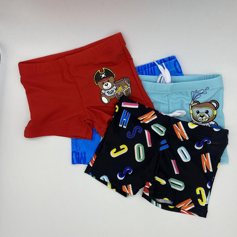 

High-Quality 2021 Summer Swimwear Boy Shorts Swimsuit Kids baby girl Designers Clothes Swim Suits Boxer Short Trunks Swimming pants Surf Bea, Blue