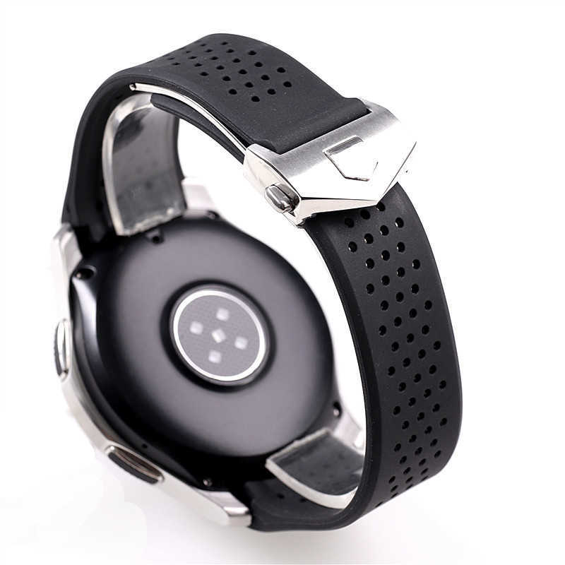 

22mm Silicone Rubber Strap for Samsung Galaxy 46mm S3 S4 Waterproof Sports Breathable Watch Strap Bracelet Band Wristband H0915