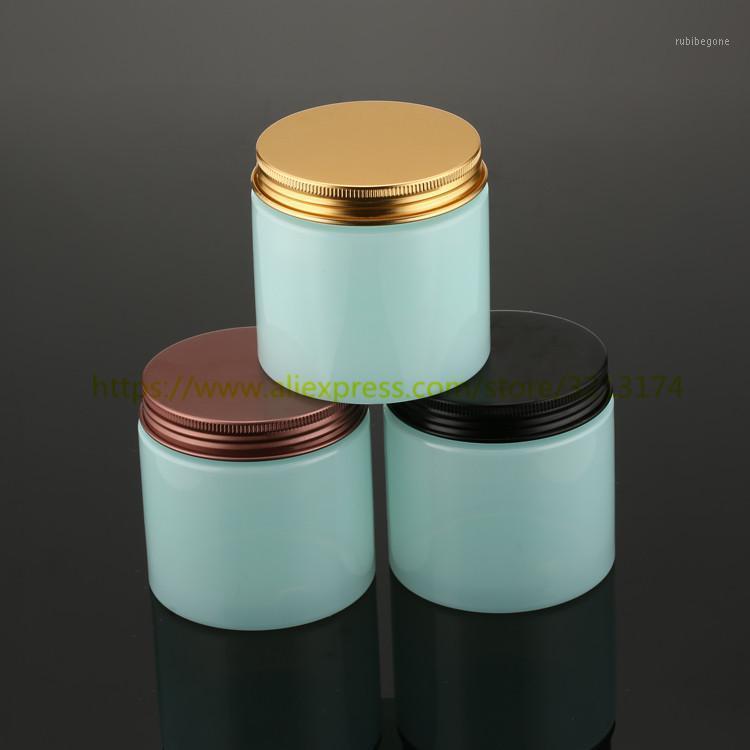 

Storage Bottles & Jars 200ml Nattier Blue Cream Jar Cosmetic Packaging 200g PET Plastic Container. For Hair Membrane Or