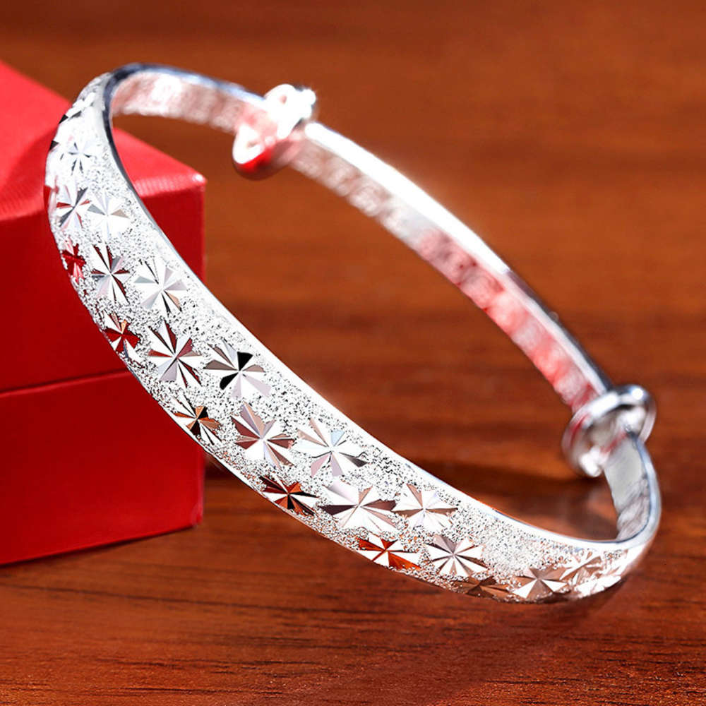 

Hand catenary Limited time rush plating 925 silver bracelet mother's Year gift fashion temperament Copper Bracelet, Golden;silver