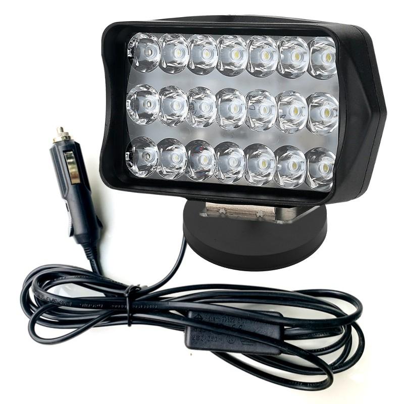 

Car Headlights Strong Magnetic Holder Base 3m Cigarette Lighter Extension Cord Led Spot Flood Combo Headlight Offroad 4x4 Moto Driving Light
