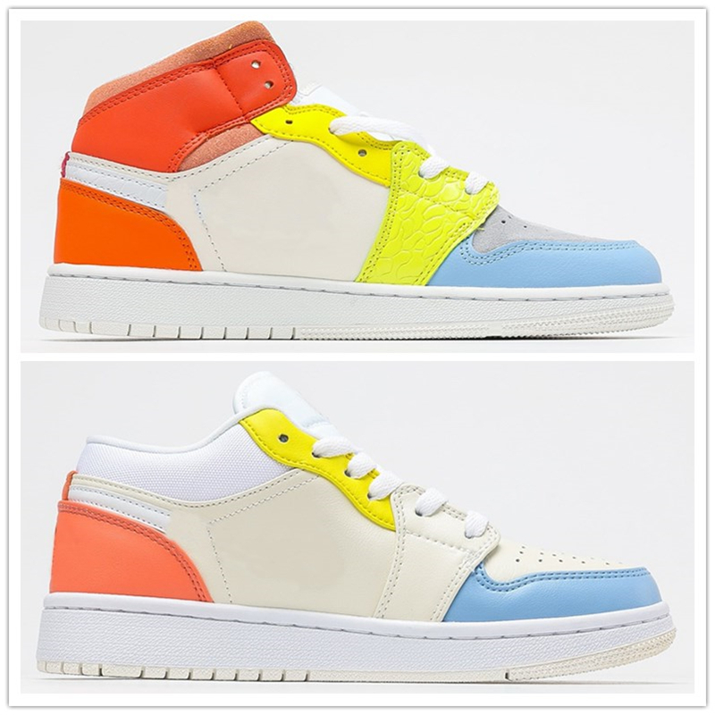 

2021 Hyper 1 1s Low Mid basketball shoes Men Women To My First Coach High Quality sneakers Sport trainers Size EUR 36-45, #01