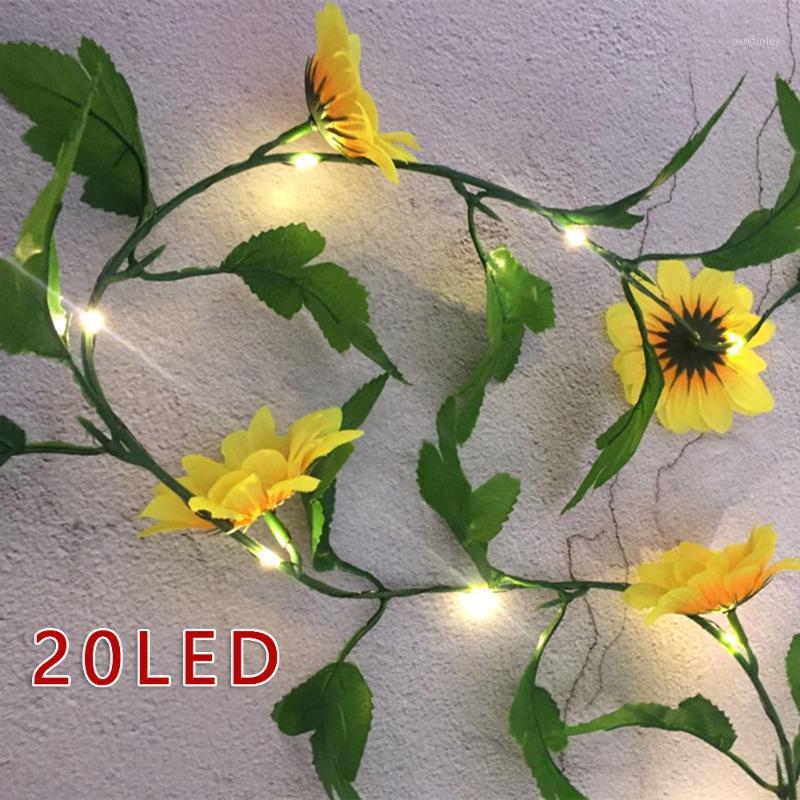 

Party Decoration Sunflower String Light Fairy Lights Christmas Tree Balcony Patio