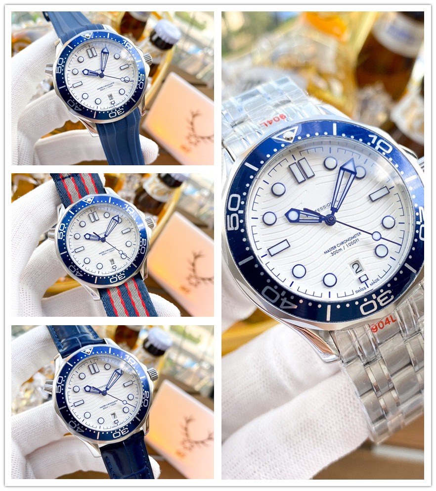 

2021 high quality luxury brand men watches sea 007 master Diver Tokyo 2020year Olympic Commemorative Edition wristwatches james bond boss me