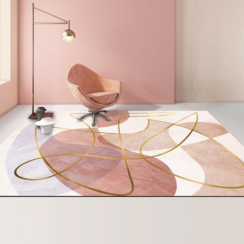 

Carpets Modern Light Luxury Carpet Living Room Children Bedroom Bathroom Kitchen Household Non-Slip Dustproof Decorative, 10