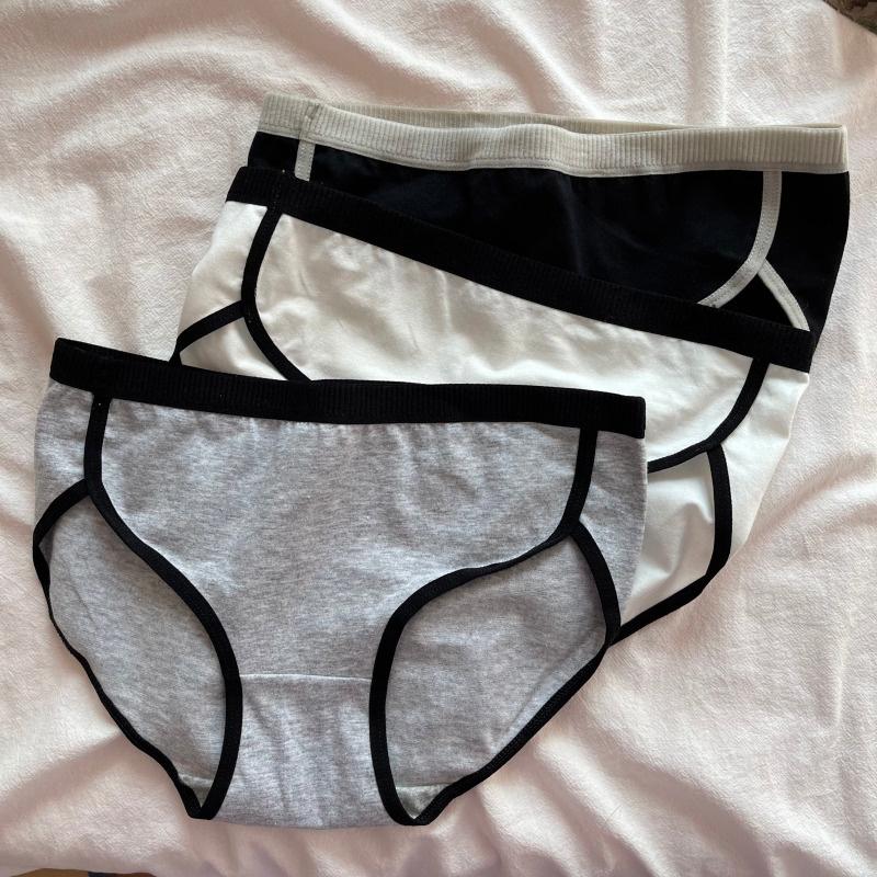 

Women's Panties Cost-Effective Girl's Underwear Female Student Japanese Style Rac, Black;pink