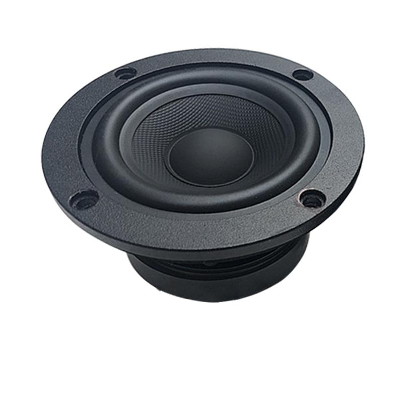 

Mini Speakers 4 Inch Subwoofer Speaker 15W 8Ohm Bluetooth Bass Carbon Fiber Basin Loudspeaker DIY Transparent 1Pc