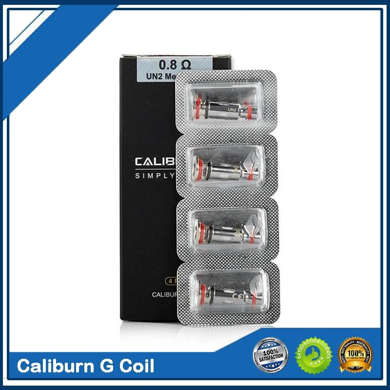 

Caliburn G Coil Mesh 0.8ohm UN2 Meshed-H Replacement Coils Head for Pod System Kit