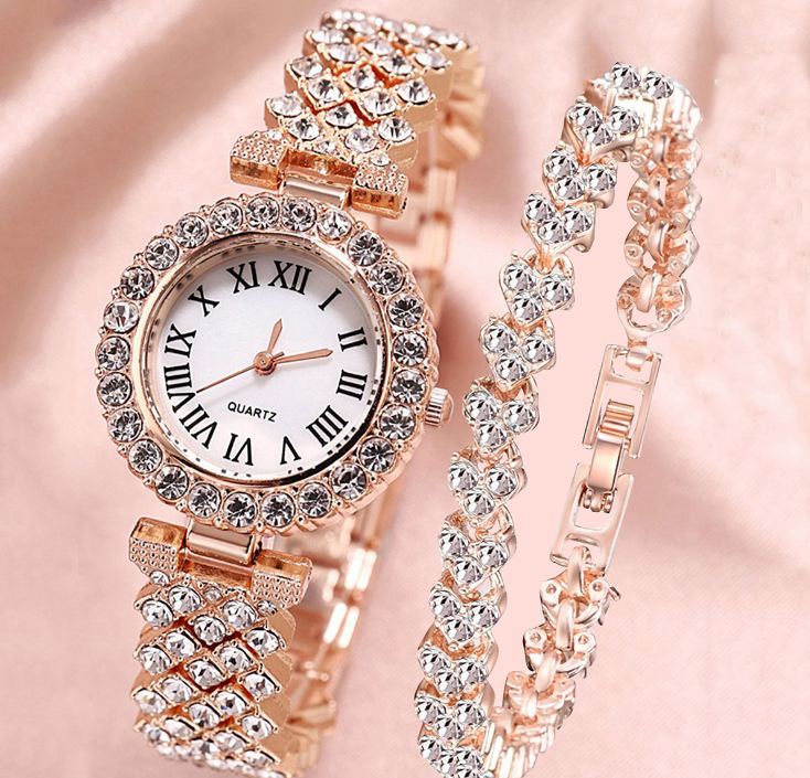 

MULILAI Brand 32MM Fashion Style Luxurious Diamond White Dial Womens Watches Elegant Quartz Ladies Watch Gold Bracelet Wristwatche