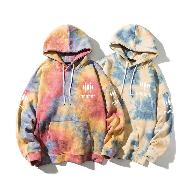 

Hoodies Hooded Streetwear Oversize Men Sweatshirt Fabric White Tie Custom Hoodie Tye Dye Gym Cheap Wholesale, Black
