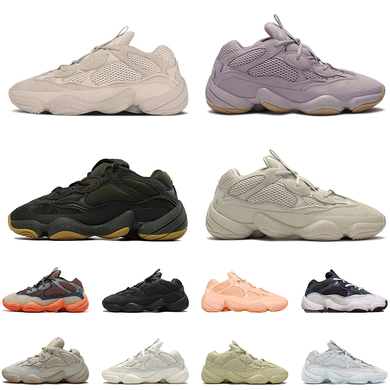 

Men Womens Kanye Running Shoes 500 Mens Sneakers Trainers Enflame Taupe Light Soft Vision Utility Black Bone White Super Moon Yellow Size 36-46, White;red