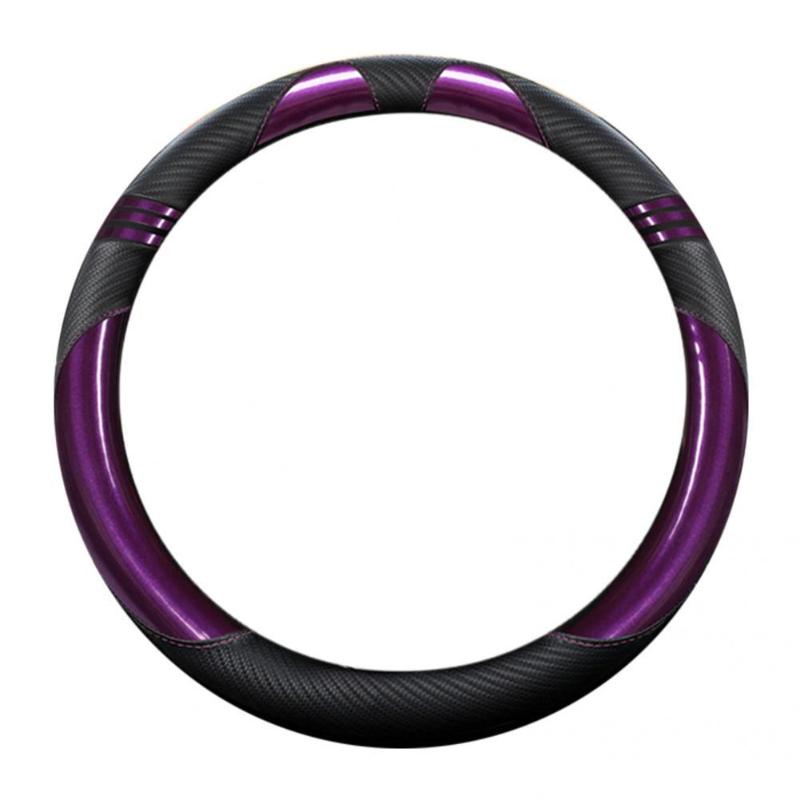 

Steering Wheel Covers Case Fashionable Faux Leather Car Cushion Sweat-proof Decorative