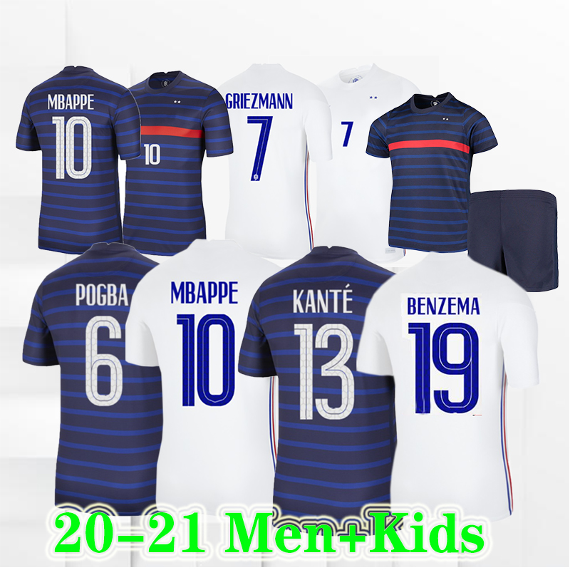 

20-21 BENZEMA Soccer Jersey MBAPPE POGBA Football Shirt GRIEZMANN KANTE Maillot De Foot, Black;yellow