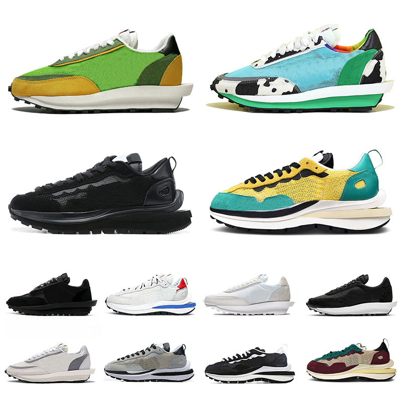 

Classic Sacais Men Women running shoes trainers sports saneakers LDV Waffle Triple Black Neptune Green Nylon Chunky Dunky White Daybreak Typ