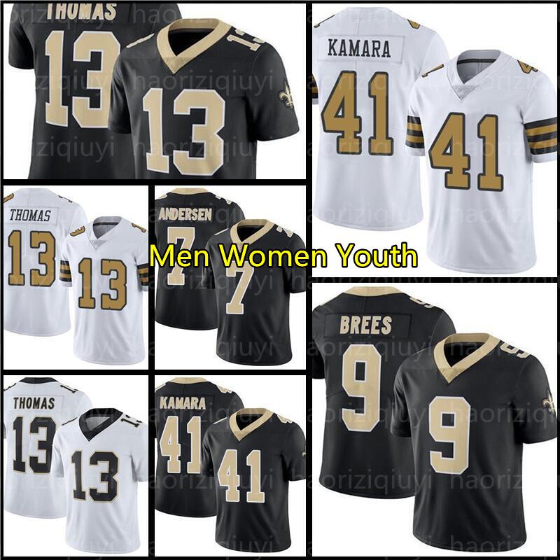 

Men Womens New OrleansYouth jersey Saints41 Alvin Kamara football 9 Drew Brees 7 Taysom Hill 17 Emmanuel Sanders Lattimore kids 13 Michael Thomas, As
