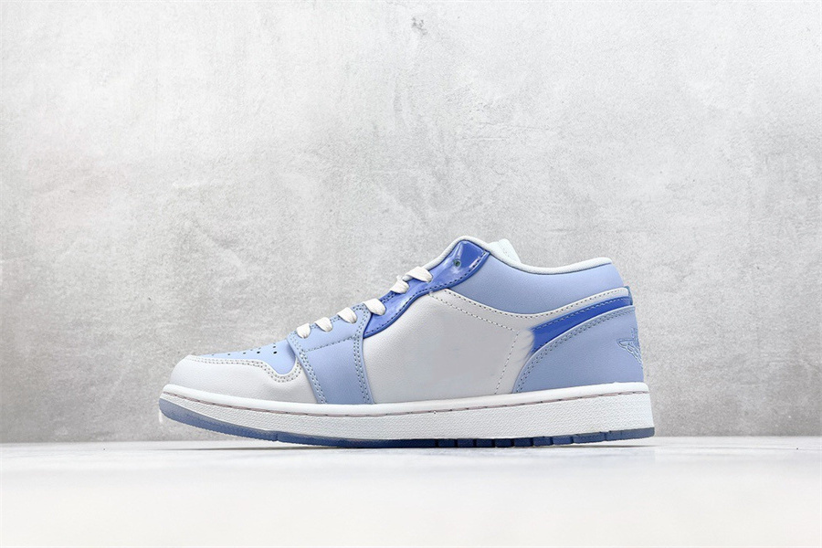

Shoes 1 Low Mighty Swooshers Basketball Mens Jumpman 1s Haze Blue White Designer Sports Sneakers