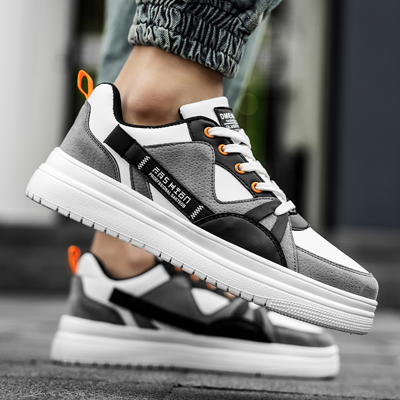 

2021 Fashion Women Men Casual Running Shoes Students Outdoor Sports Sneakers Black White Grey Size 39-44 Code 53-0558