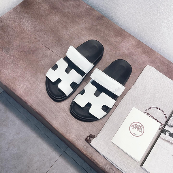 marque de marque dame talon plat simple pantoufle véritable cuir véritable cuir comafortable mode extérieur chaussures