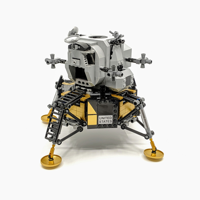 

69720 Hero Block Series Aircraft Aviation Lunar Module 1112pcs Building Blocks Bricks Education Toys Gift Compatible 10266