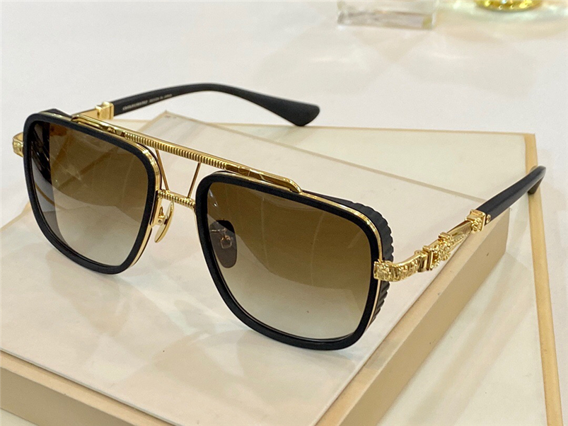 

SUNGLASSES For Unisex PUSHIN ROD II Summer Style Anti-Ultraviolet Retro Plate Square Full Frame Fashion Eyeglasses Random Box