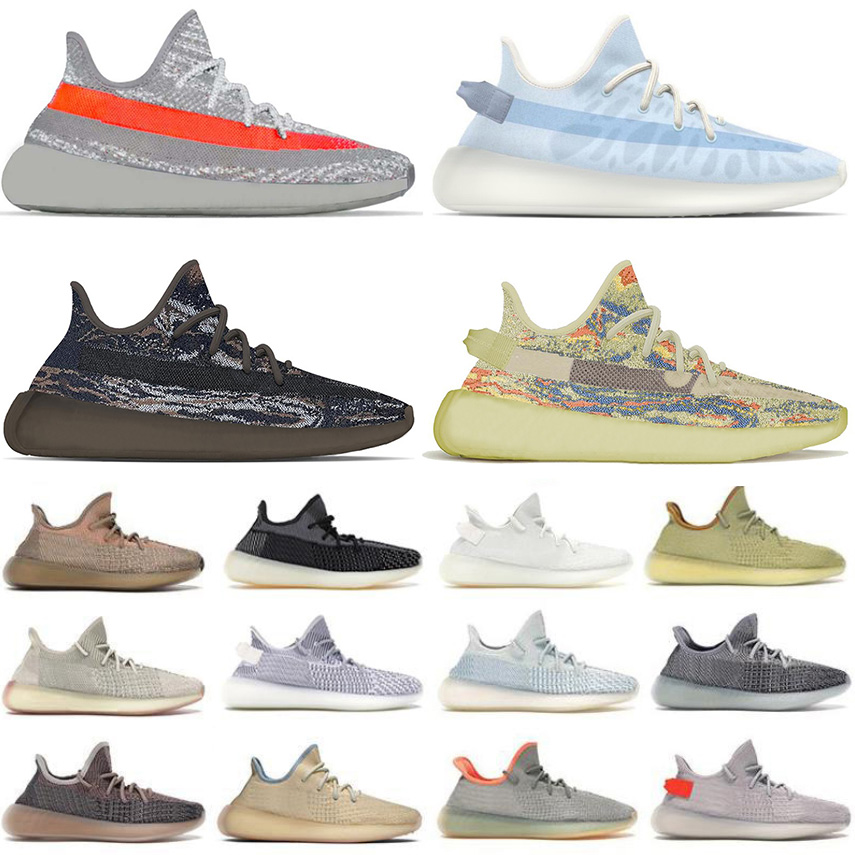 

Top Quality Running Shoes Big Size Us 13 Womens Mens Mono Clay Ice MX Oat Rock Trainers Fade Ash Pearl Zebra Asriel Beluga Reflective Earth Sports Sneakers Eur 36-48, C30 zebra 36-48