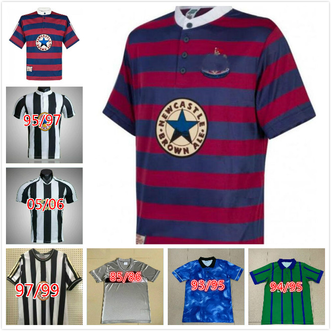 

95 96 97 98 99 05 06 SHEARER HAMANN Retro SOCCER jersey PINAS 1984 1995 1997 1999 2005 2006 UNITED OWEN classic FOOTBALL SHIRTS, 1984 retro