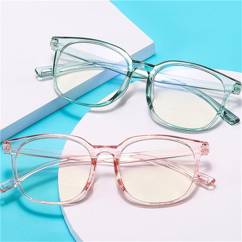 

Sunglasses Seemfly Fashion Men Women Square Eyeglass Frame Classic Anti Blue Rays Glasses Unisex Transparent Lens Spectacle Computer Goggle