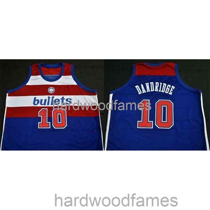 

Stitched Custom ROBERT ''BOB'' DANDRIDGE ROAD CLASSICS BASKETBALL JERSEY Ncaa Men Basketball Jerseys, Blue