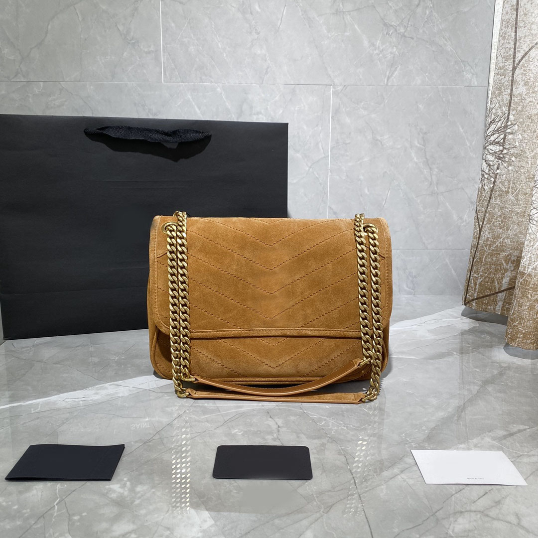 

Handbag Women Luxurys Designers Bags 2021 purse totes wallet Shoulder Crossbody chain bag Classic Leather Fashion retro frosted metal Y** sy