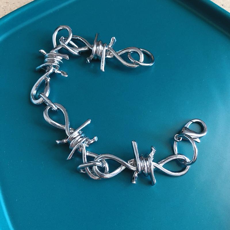 

Chokers Thorns Bracelet Necklace Hip Hop Punk Pants Chain