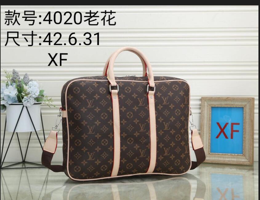 

Men Shoulder crossbody bags Briefcase Leather Handbag Business women Laptop Bags Briefcase Handbag Designer bags GGLVLouis