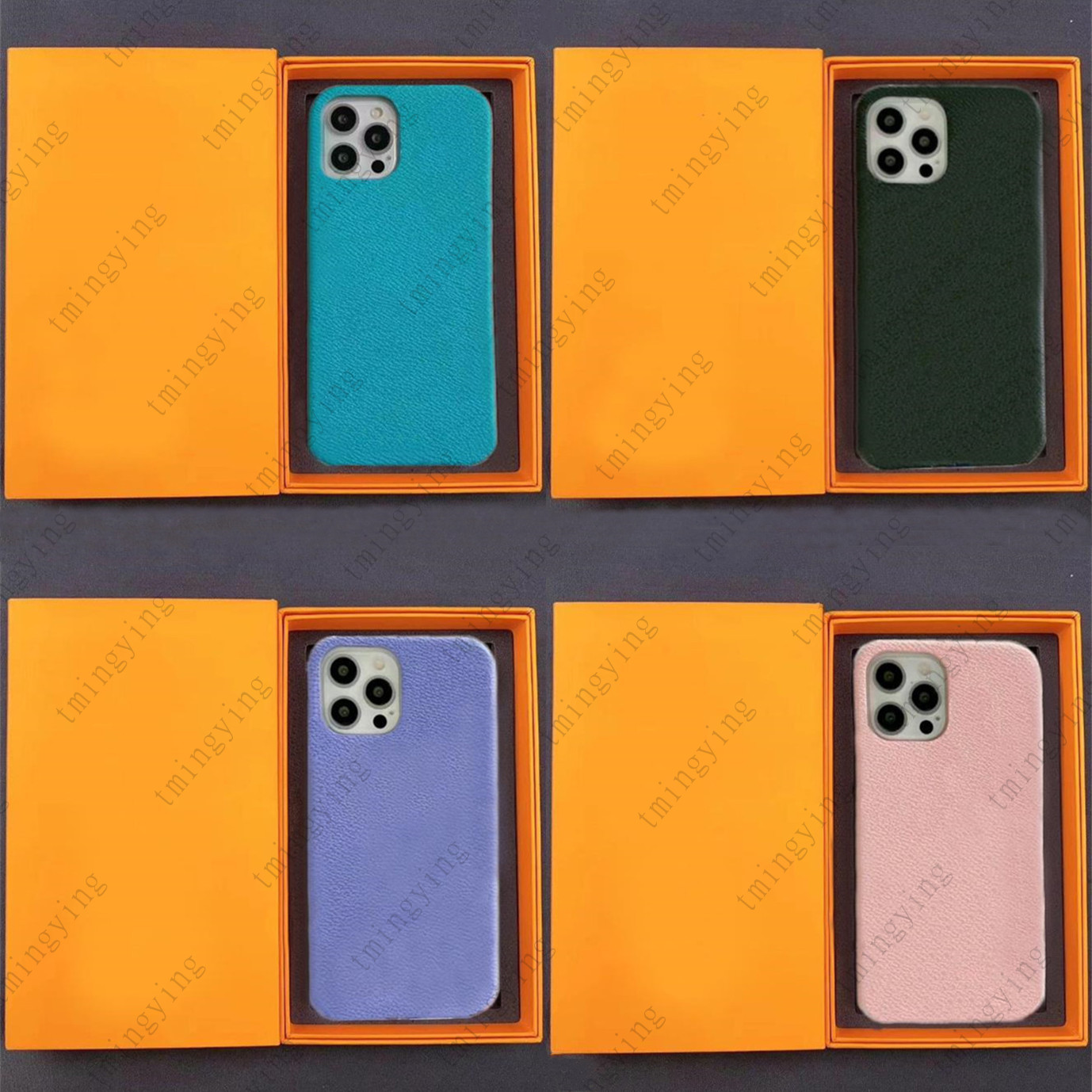 

Fashion Designers Phone Cases For iPhone 13 Pro Max 12 Mini 11 Xs XR X 8 7 Plus cover PU leather shell Samsung Galaxy S21 S22 Ultra case with box, A opp package