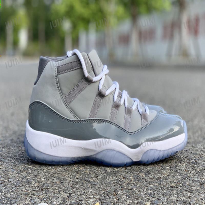 Cool Bred 11s Grey With Basketball Gym Shoes Sport White Red 25TH Sneakers Men Black Blue Miui Jam High Jubilee Real Carbon Fiber Footw Cdbk