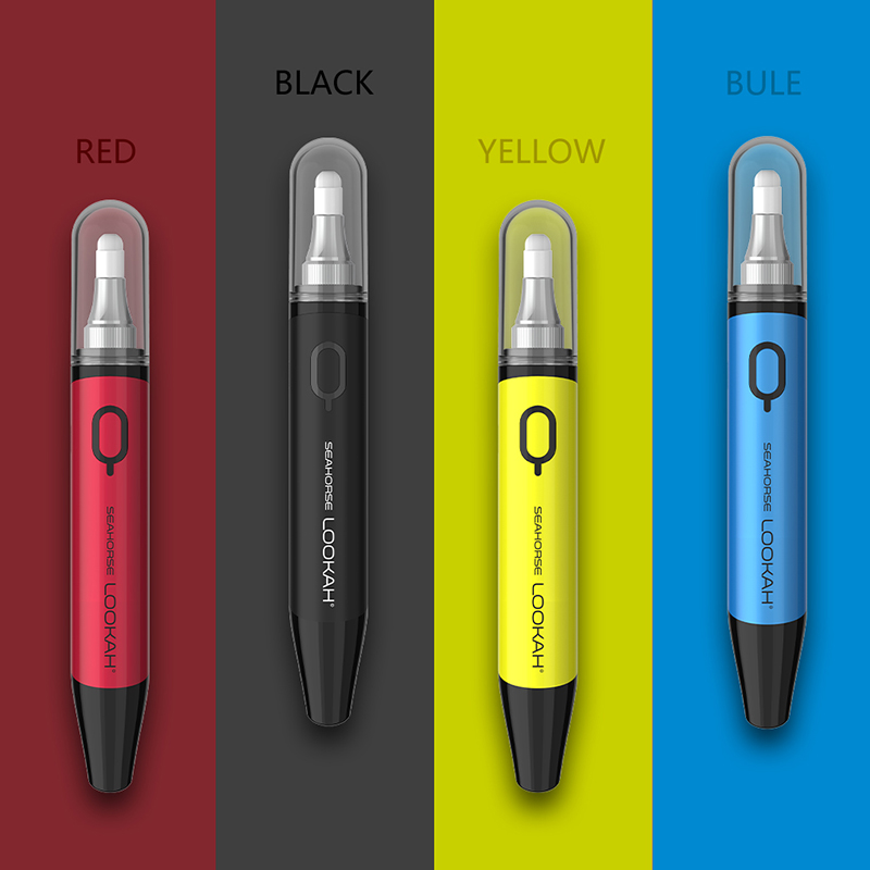 

LOOKAH Seahorse e cigarettes kits 650mAh PREHEAT wax pen quartz Coil Variable Voltage Starter kit